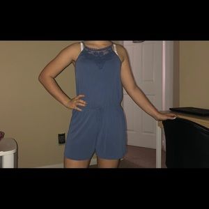 Blue Romper